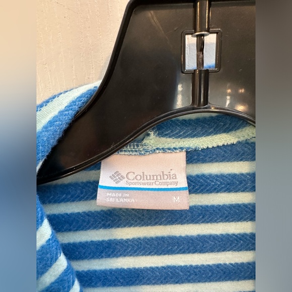 Columbia Melody Spring blue Full Zip Hooded Jacket hoodie Medium New w tag - Picture 3 of 9